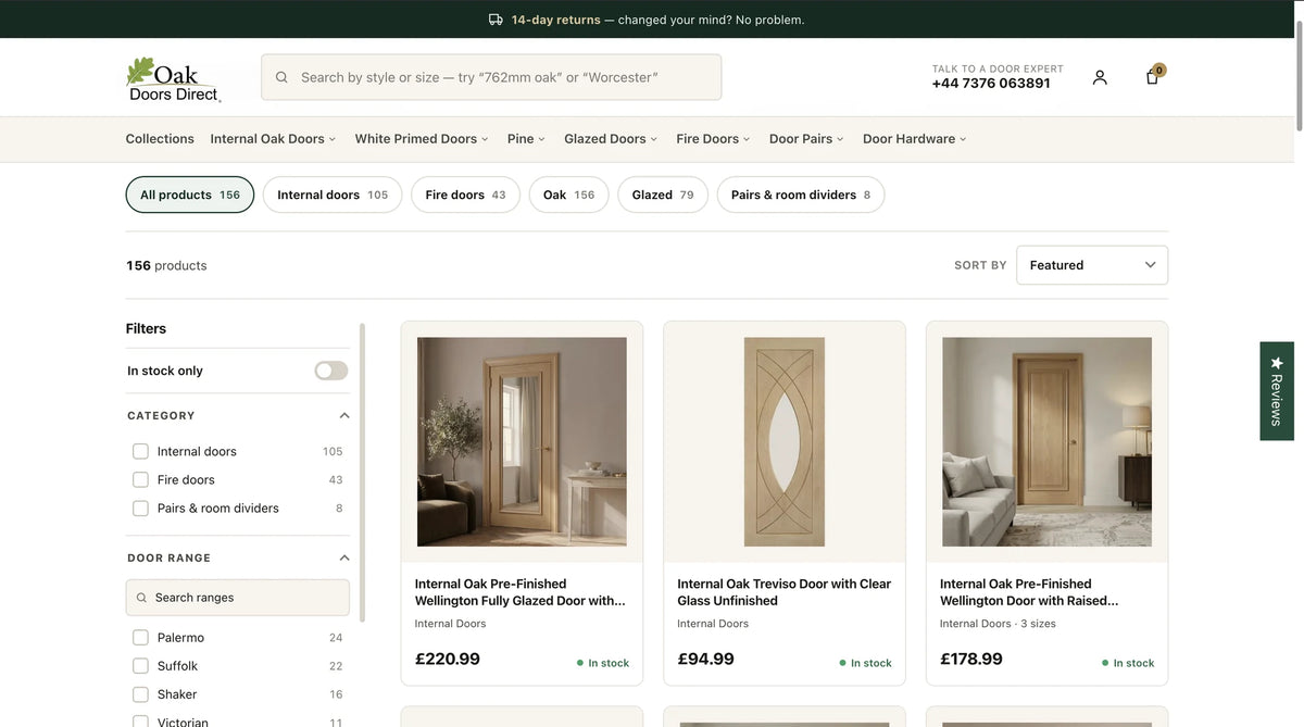 Oak Doors Direct