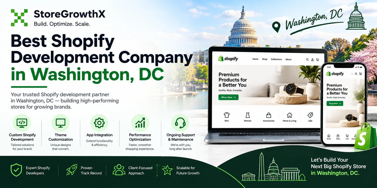 Best Shopify Development Company in Washington, DC