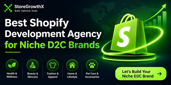Best Shopify Development Agency for Niche D2C Brands