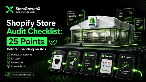 Shopify Store Audit Checklist: 25 Things to Check Before Spending More on Ads