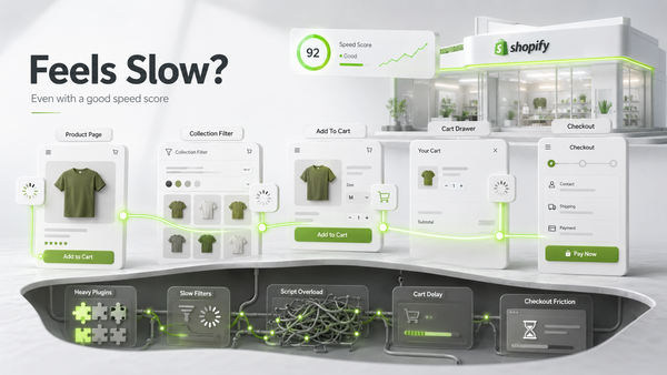 Why Your Shopify Store Feels Slow Even When Speed Tests Look Fine