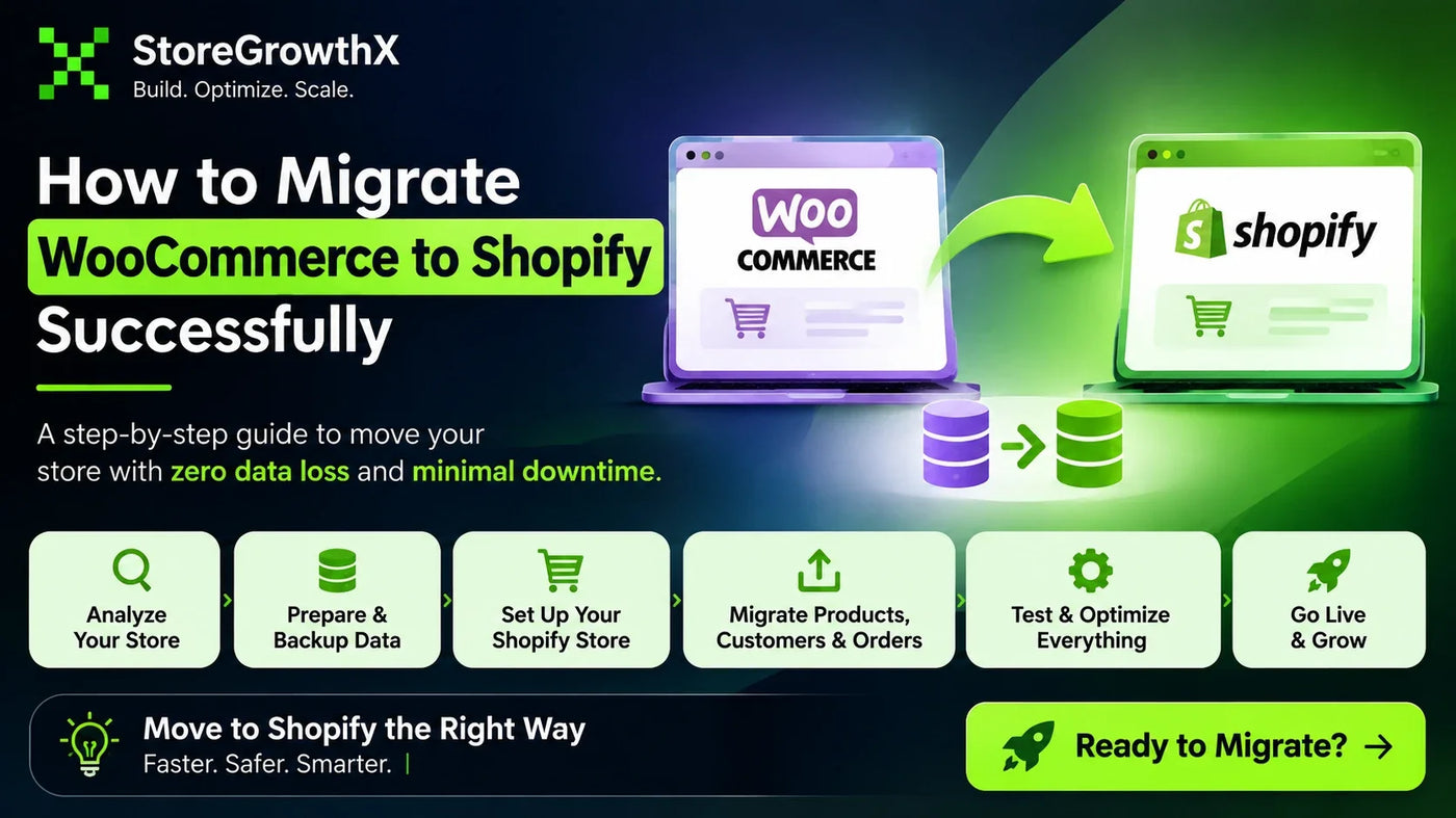 How to Migrate WooCommerce to Shopify Successfully